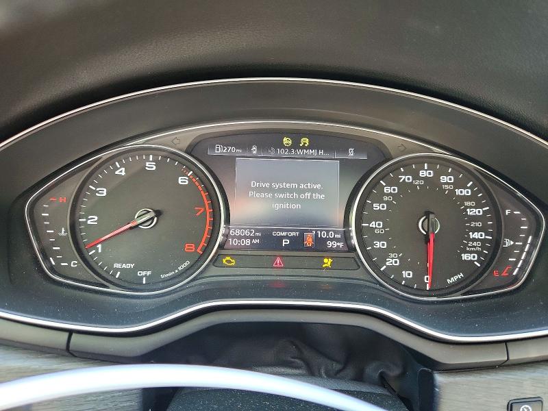 2021 Audi VIN WAUABCF51MA063009 COPART salvage auction — FRONT END, Md - Cert Of Salvage > 75% Damage, sold $7,600 on 2026-07-31 (photo 9)