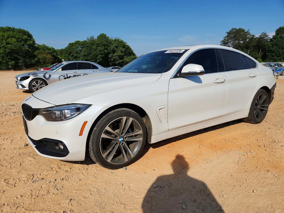2020 BMW 4er VIN WBA4J3C01LBL11857 COPART salvage auction — REAR END, Nc - Salvage Certificate Of Title, sold $200 on 2026-07-27 (photo 1)