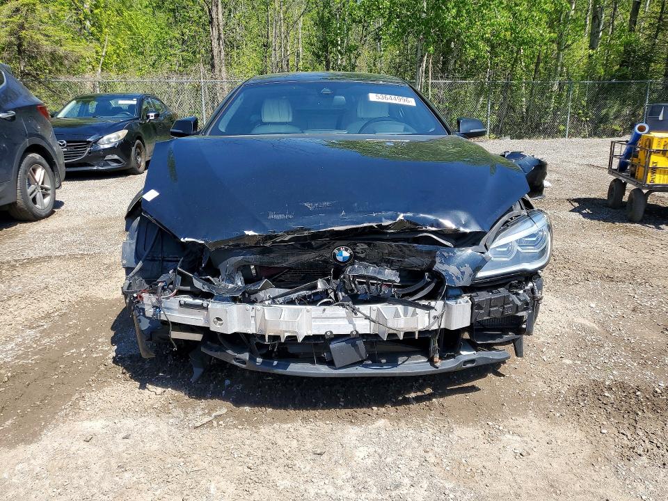 2017 BMW 6er VIN WBA6D6C56HG388313 COPART salvage auction — FRONT END, On - Permit Salvage, sold $200 on 2026-07-30 (photo 5)