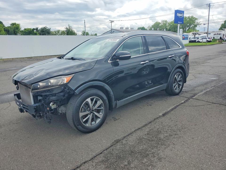 2019 Kia Sorento VIN 5XYPH4A53KG457598 COPART salvage auction — FRONT END, Ut - Cert Of Sale - Rebuilt/Restore (P), sold $5,300 on 2026-07-28 (photo 1)