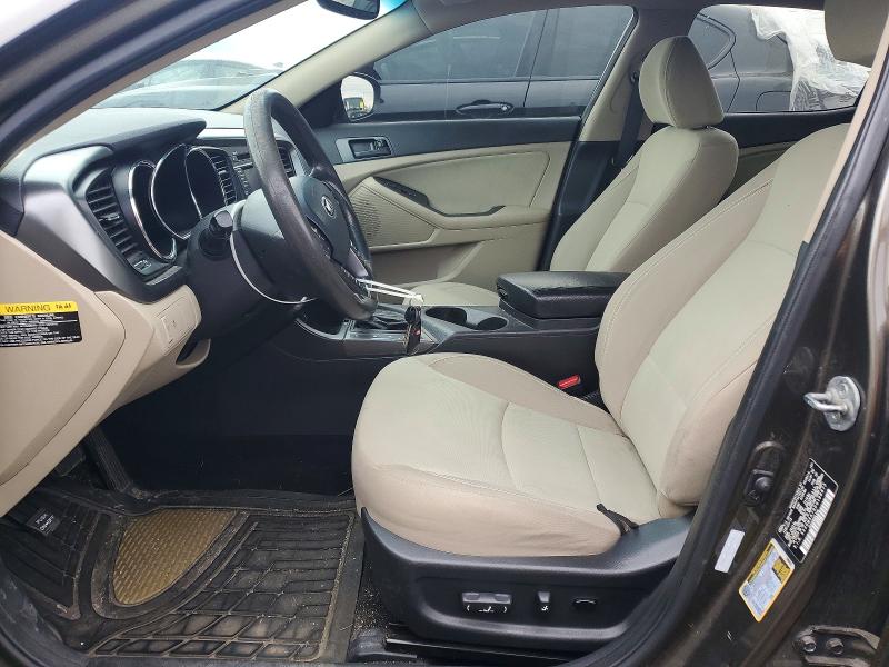 2013 Kia Optima VIN 5XXGM4A76DG188873 COPART salvage auction — REAR END, Wv - Salvage Certificate, sold $800 on 2026-07-09 (photo 7)