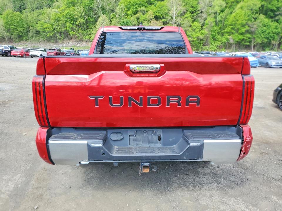 2022 Toyota Tundra VIN 5TFJA5DB1NX005457 COPART salvage auction — FRONT END, Il - Junking Cert Of A Vehicle, sold $21,800 on 2026-07-02 (photo 6)