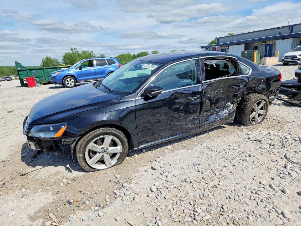 2012 Volkswagen Passat VIN 1VWBH7A37CC039669 COPART salvage auction — SIDE, Mi - Certificate Of Title, sold $550 on 2026-07-02 (photo 1)