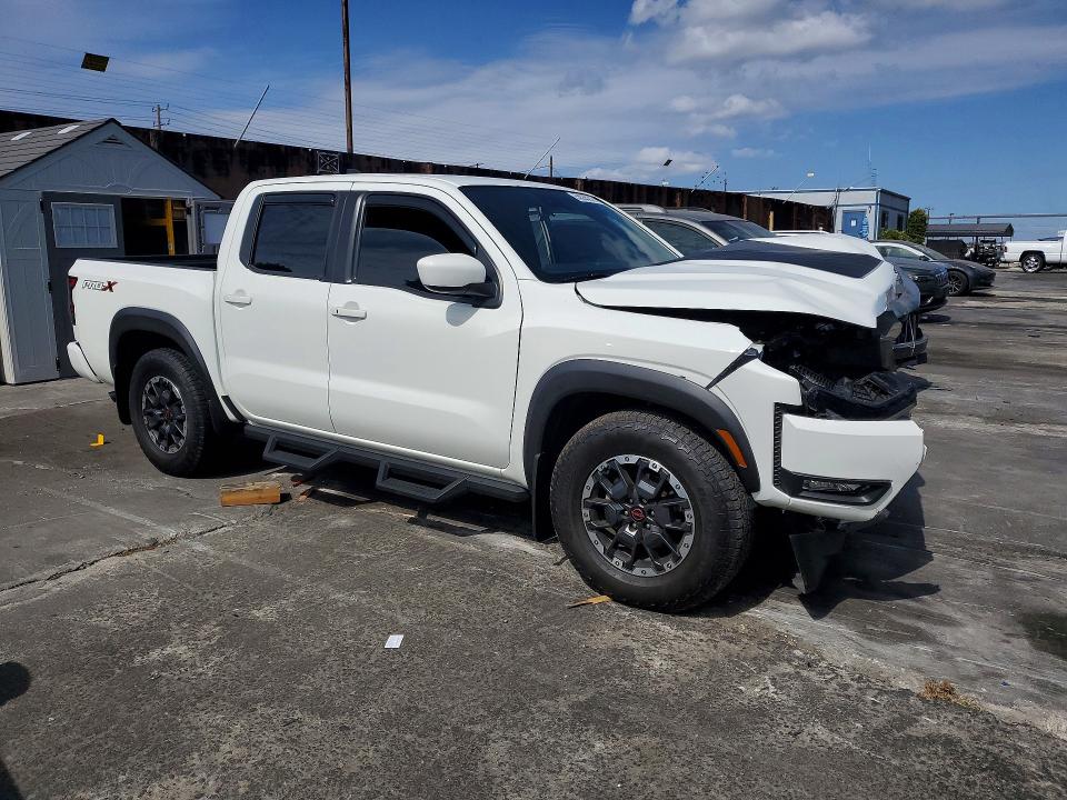 2025 Nissan Navara (frontier) VIN 1N6ED1EJ3SN618949 COPART salvage auction — FRONT END, Ca - Salvage Certificate, sold $8,000 on 2026-07-22 (photo 4)
