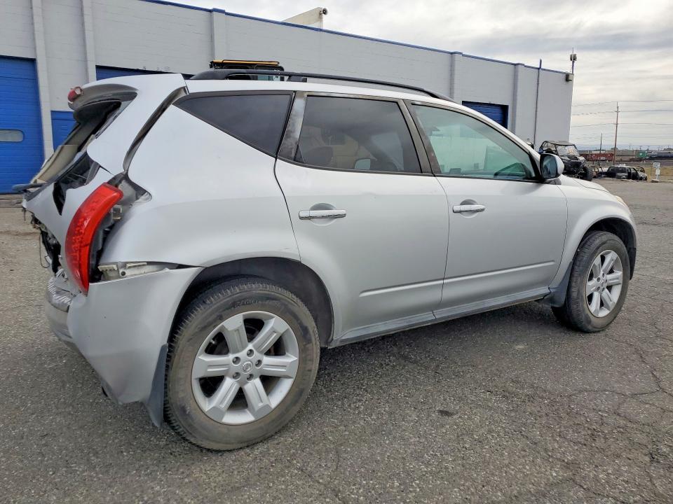 2007 Nissan Murano VIN JN8AZ08W07W615579 COPART salvage auction — REAR END, Wa - Bill Of Sale, sold $325 on 2026-07-06 (photo 3)