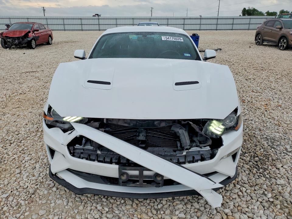 2020 Ford Mustang VIN 1FA6P8CF7L5183463 COPART salvage auction — FRONT END, TX - SALVAGE VEHICLE TITLE (P), sold $13,500 on 2026-07-09 (photo 5)