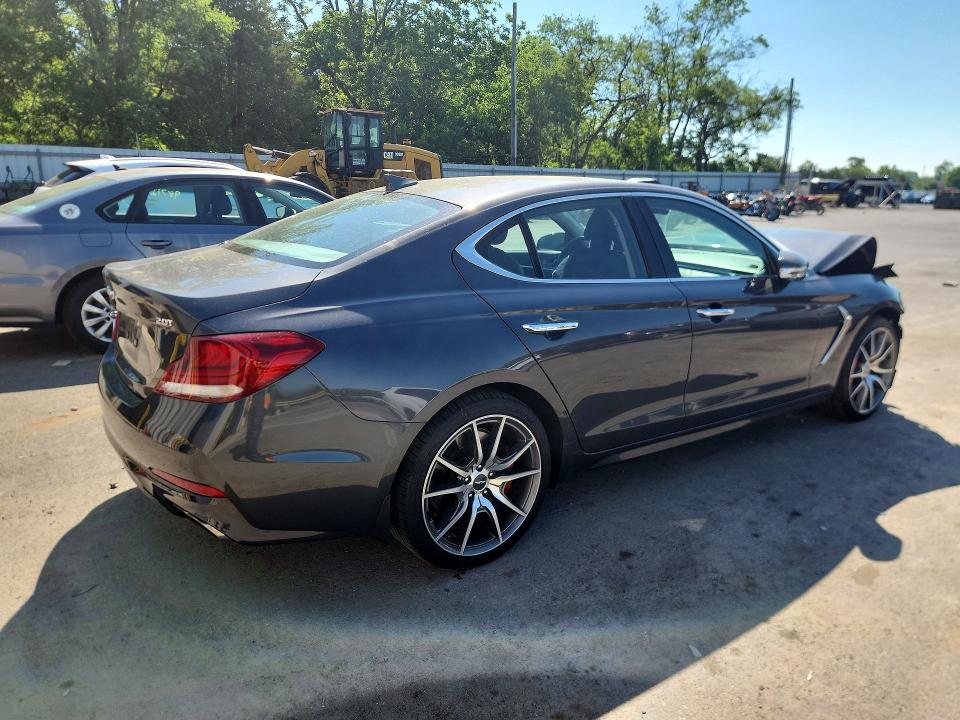 2019 Genesis VIN KMTG24LA0KU022131 COPART salvage auction — FRONT END, Nj - Cert Of Title-Salvage, sold $4,200 on 2026-07-28 (photo 3)