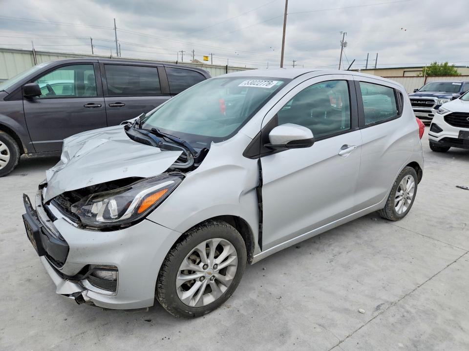 2021 Chevrolet Spark VIN KL8CD6SA2MC723310 COPART salvage auction — FRONT END, Tx - Salvage Vehicle Title, sold $500 on 2026-07-24 (photo 1)