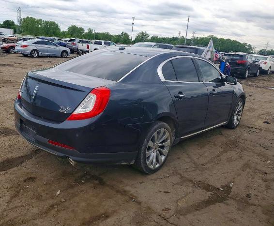 2013 Lincoln Mks VIN 1LNHL9EK9DG615485 COPART salvage auction — FRONT END, Mi - Certificate Of Title, sold $1,150 on 2026-07-02 (photo 3)