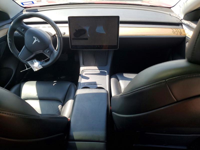 2022 Tesla Model 3 VIN 5YJ3E1EB1NF288053 COPART salvage auction — SIDE, Tx - Salvage Vehicle Title, sold $3,100 on 2026-07-09 (photo 8)