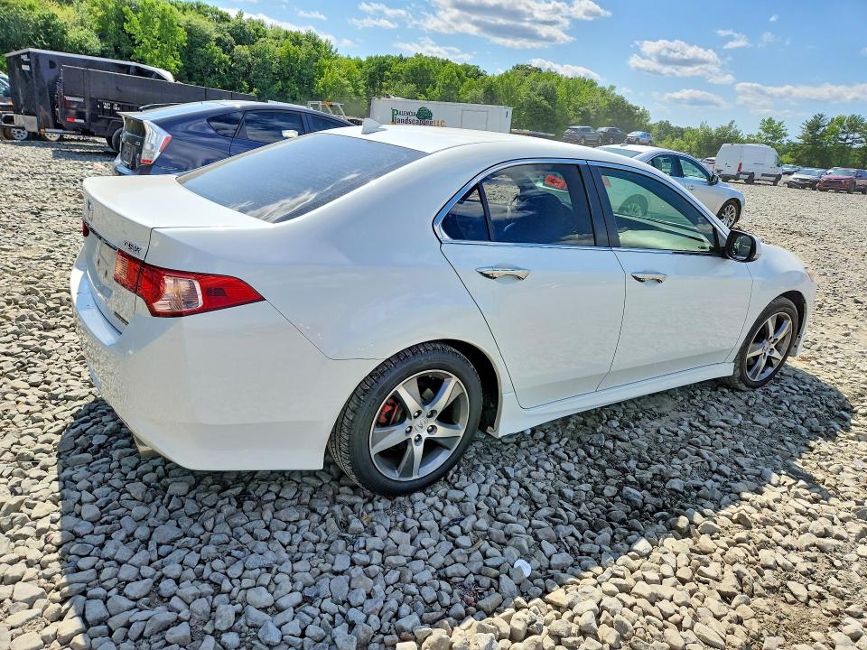2013 Acura Tsx VIN JH4CU2F89DC013410 COPART salvage auction — SIDE, NJ - CERT OF TITLE-SALVAGE, sold $1,900 on 2026-07-29 (photo 3)