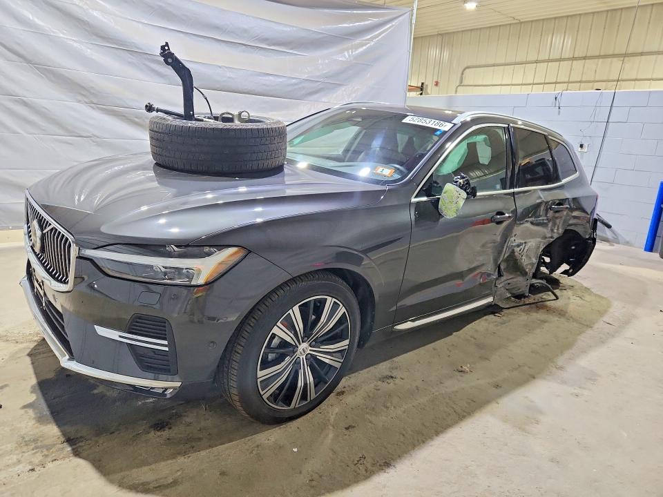 2023 Volvo Xc60 VIN YV4L12RN3P1354231 COPART salvage auction — REAR END, Nh - Cert Of Title-Salvage, sold $4,200 on 2026-08-06 (photo 1)