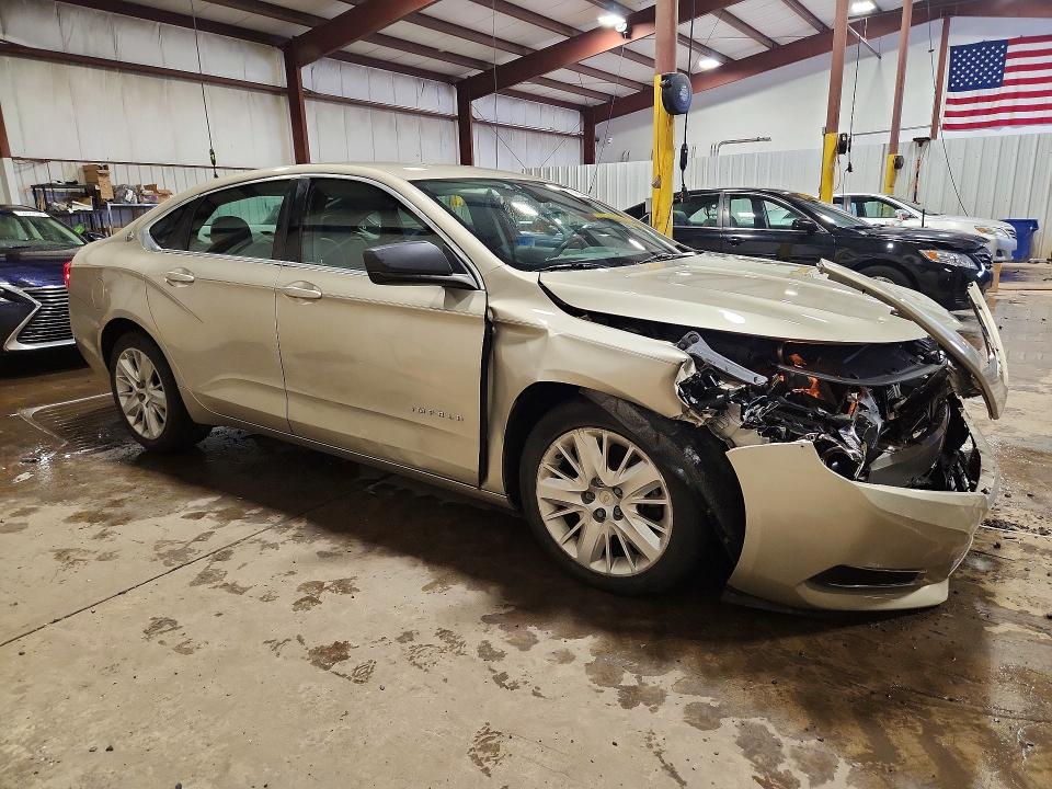 2014 Chevrolet Impala VIN 2G11Y5SLXE9142752 COPART salvage auction — FRONT END, Pa - Certificate Of Salvage, sold $700 on 2026-07-02 (photo 4)