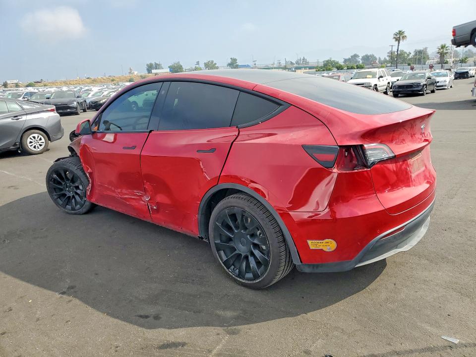 2021 Tesla VIN 5YJYGAEE3MF297300 COPART salvage auction — FRONT END, Ca - Salvage Certificate, sold $6,300 on 2026-07-20 (photo 2)