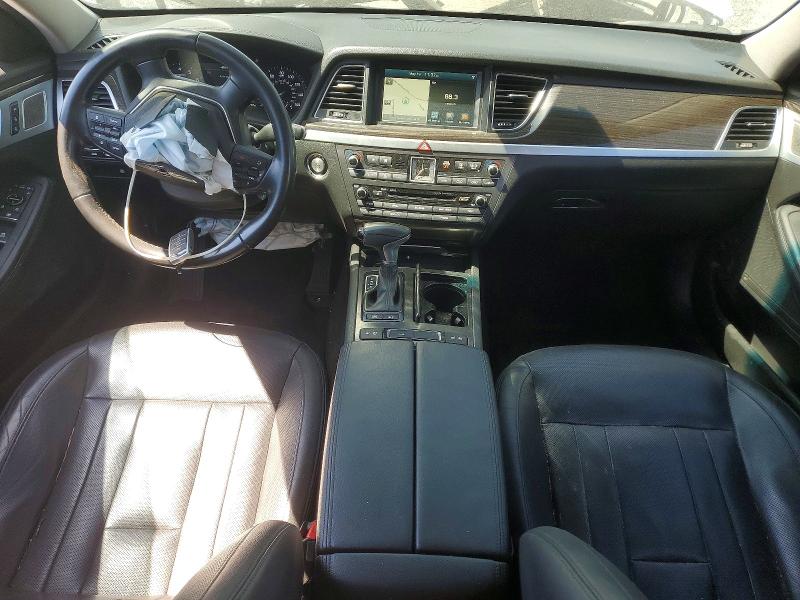 2018 Genesis G80 VIN KMHGN4JE4JU226470 COPART salvage auction — FRONT END, Sc - Cert Of Title-Salvage, sold $200 on 2026-07-13 (photo 8)