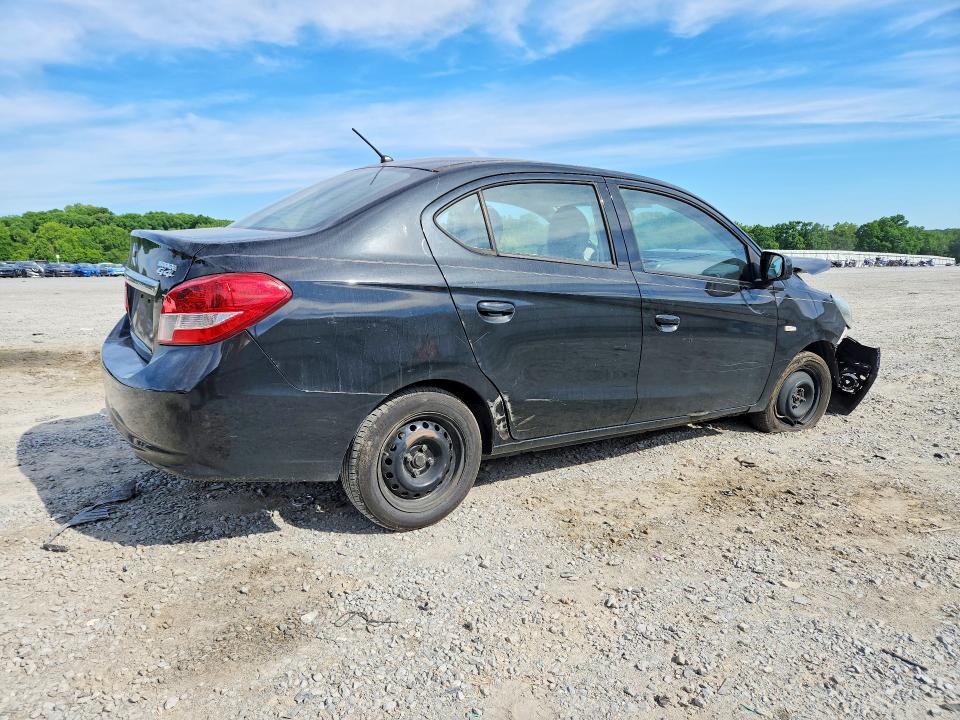 2017 Mitsubishi Mirage VIN ML32F3FJ9HHF07474 COPART salvage auction — FRONT END, Nc - Salvage Certificate Of Title, sold $225 on 2026-07-15 (photo 3)