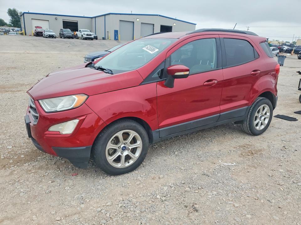 2018 Ford Ecosport VIN MAJ3P1TE1JC215012 COPART salvage auction — FRONT END, Ok - Cert Of Title-Salvage, sold $1,500 on 2026-07-14 (photo 1)