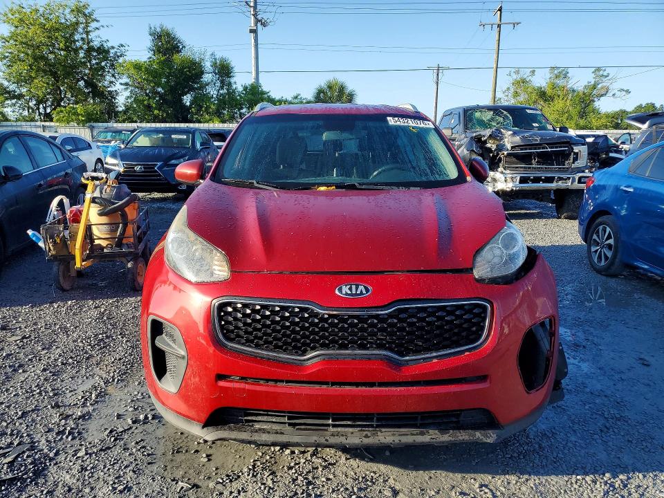 2017 Kia Sportage VIN KNDPM3ACXH7294491 COPART salvage auction — FRONT END, Fl - Cert Of Title Slvg Rebuildable, sold $3,050 on 2026-07-07 (photo 5)