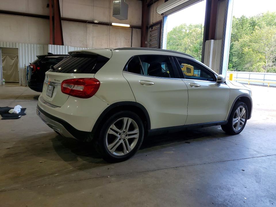 2015 Mercedes-benz VIN WDCTG4GB4FJ129167 COPART salvage auction — FRONT END, Tx - Salvage Vehicle Title, sold $2,900 on 2026-08-03 (photo 3)