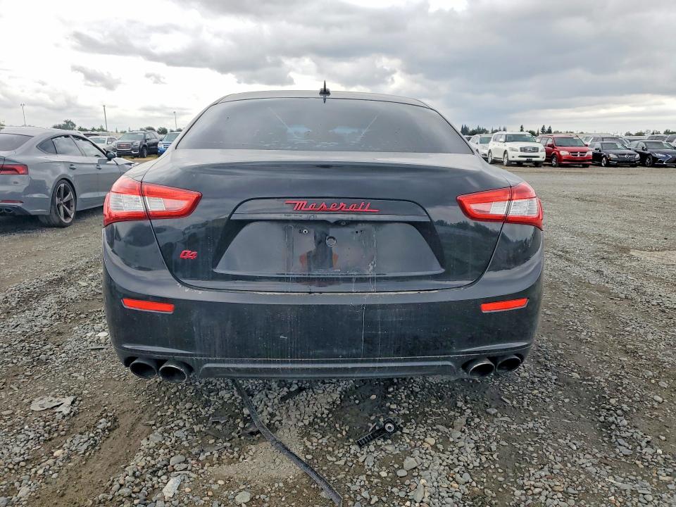 2015 Maserati Ghibli VIN ZAM57RTA7F1159199 COPART salvage auction — FRONT END, Ca - Salvage Acquisition Billofsale (P), sold $1,300 on 2026-07-09 (photo 6)