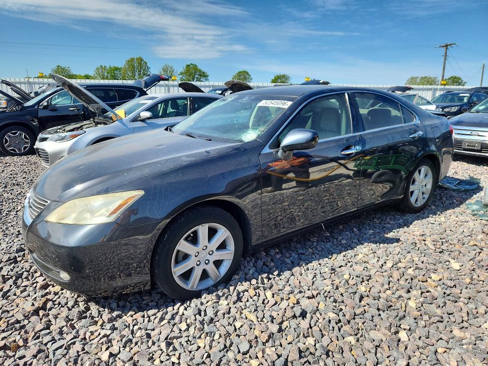 2007 Lexus Es 350 VIN JTHBJ46G372149310 COPART salvage auction — HAIL, MO - SALVAGE CERTIFICATE OF TITLE, sold $1,350 on 2026-07-27 (photo 1)