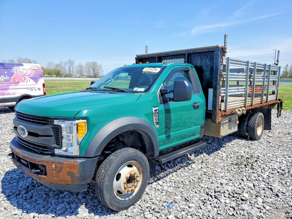 2017 Ford F550 VIN 1FDUF5GY4HEB94387 COPART salvage auction — NORMAL WEAR, Ny - Certificate Of Title, sold $7,900 on 2026-07-09 (photo 1)