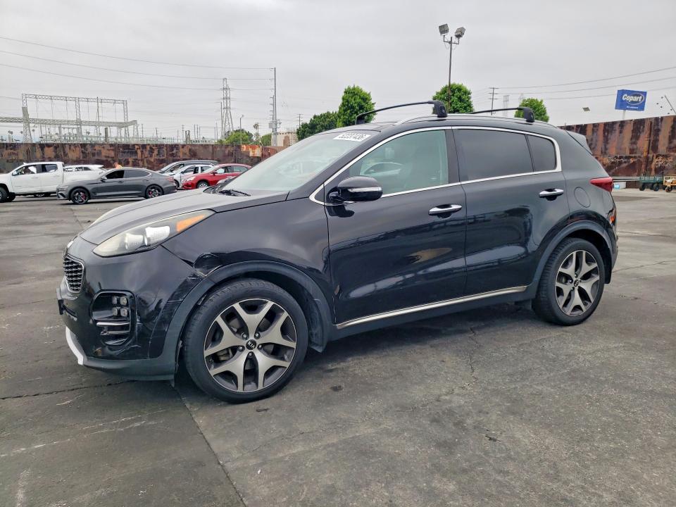 2017 Kia Sportage VIN KNDPR3A65H7225168 COPART salvage auction — FRONT END, Salvage Title, sold $3,000 on 2026-07-22 (photo 1)