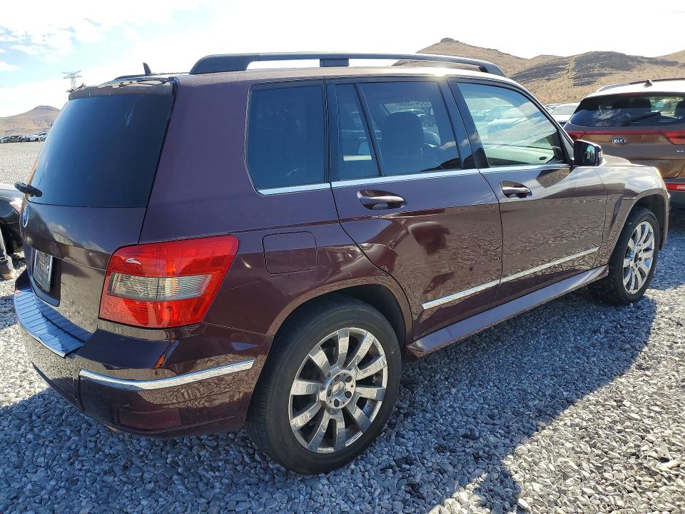 2010 Mercedes-benz Glk-klasse VIN WDCGG5GBXAF421067 COPART salvage auction — FRONT END, Nv - Salvage Title, sold $400 on 2026-08-10 (photo 3)