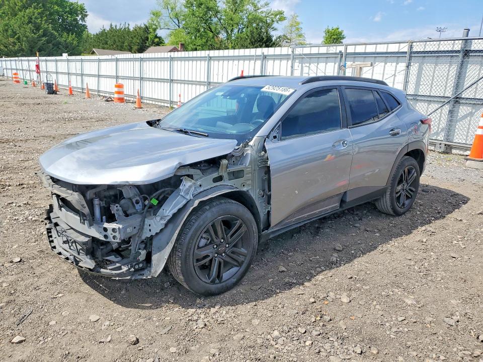 2024 Chevrolet Trax VIN KL77LKE27RC022470 COPART salvage auction — FRONT END, Id - Salvage Certificate Of Title, sold $3,800 on 2026-07-27 (photo 1)