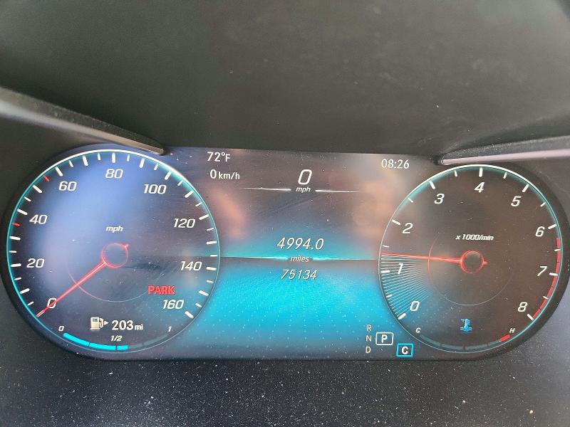 2020 Mercedes-benz Glc VIN W1N0G8EB8LF833690 COPART salvage auction — FRONT END, Tx - Certificate Of Title, sold $6,900 on 2026-07-30 (photo 9)