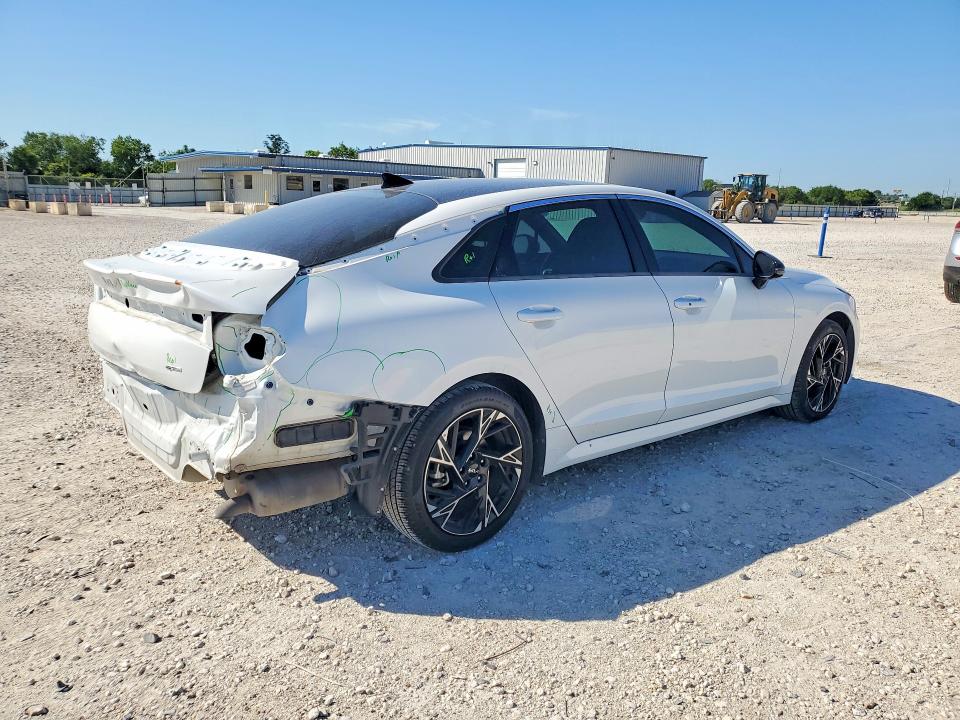 2025 Kia VIN KNAG64J74S5305262 COPART salvage auction — REAR END, TX - SALVAGE VEHICLE TITLE (P), sold $12,500 on 2026-07-16 (photo 3)