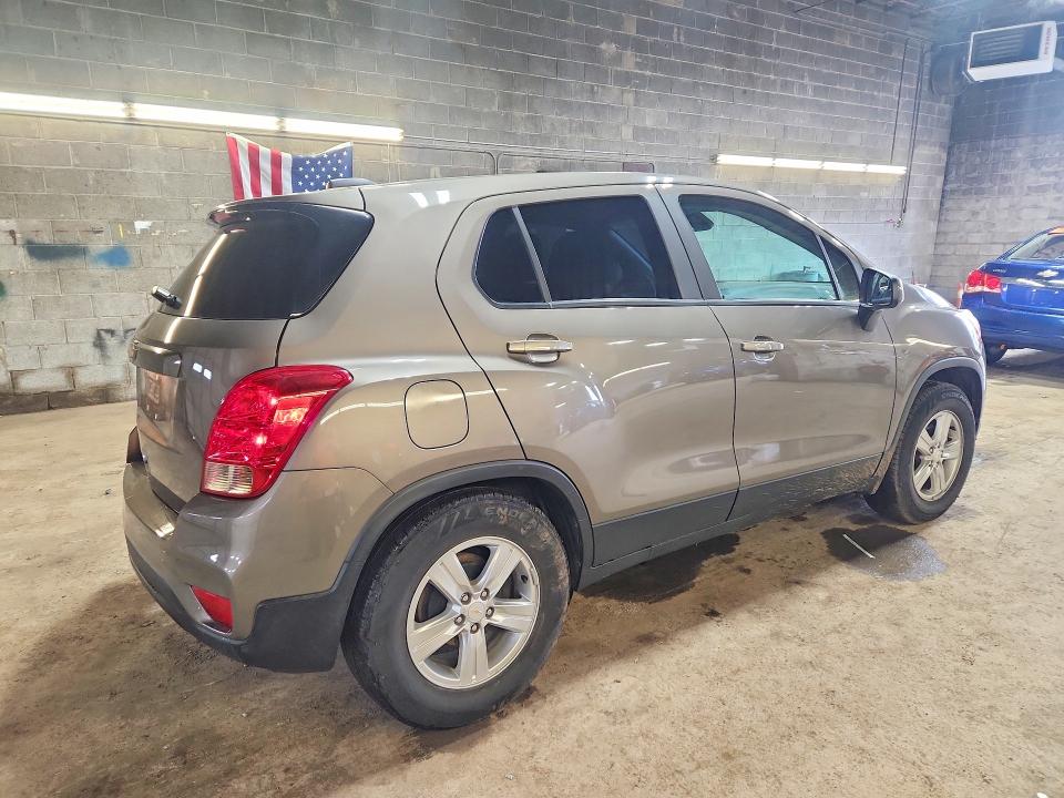 2020 Chevrolet Trax VIN KL7CJKSB9LB348695 COPART salvage auction — REAR END, Ny - Mv-907A Salvage Certificate, sold $1,750 on 2026-07-20 (photo 3)
