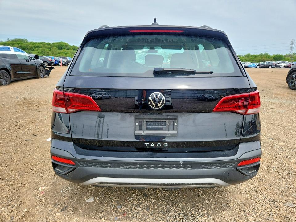 2024 Volkswagen Taos VIN 3VV5X7B22RM071446 COPART salvage auction — HAIL, Il - Salvage Certificate, sold $6,400 on 2026-07-24 (photo 6)