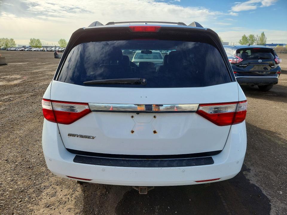 2011 Honda Odyssey VIN 5FNRL5H6XBB501065 COPART salvage auction — HAIL, Ab - Oop - Active, sold $4,200 on 2026-07-03 (photo 6)