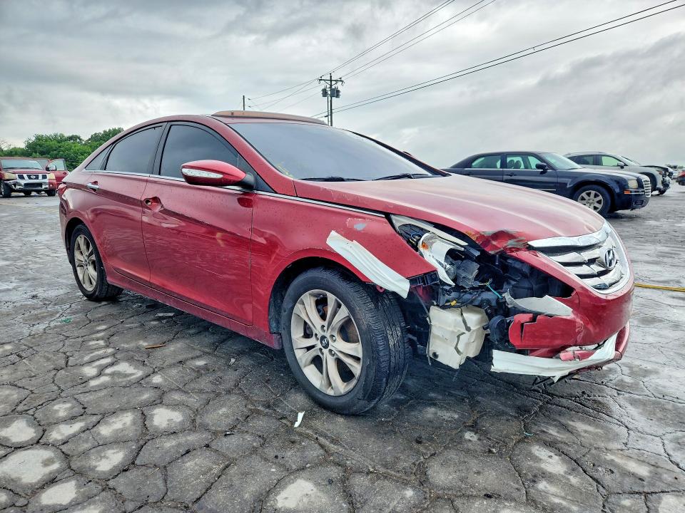 2013 Hyundai Sonata VIN 5NPEC4AC8DH627244 COPART salvage auction — FRONT END, Salvage Title, sold $625 on 2026-07-22 (photo 4)