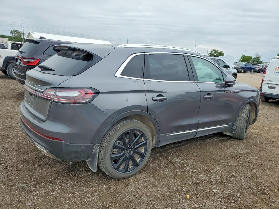 2021 Lincoln Nautilus VIN 2LMPJ8K97MBL17588 COPART salvage auction — FRONT END, Ia - Cert Of Title-Salvage Title, sold $8,300 on 2026-07-03 (photo 3)