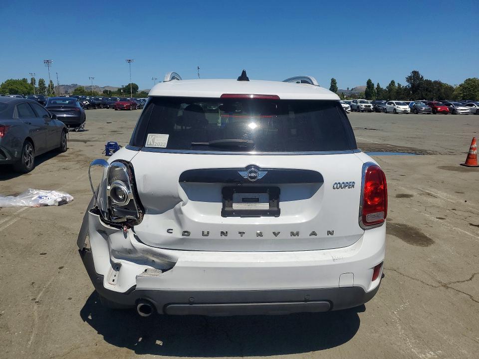 2018 Mini VIN WMZYS7C3XJ3E08505 COPART salvage auction — REAR END, Ca - Salvage Certificate, sold $4,150 on 2026-07-10 (photo 6)
