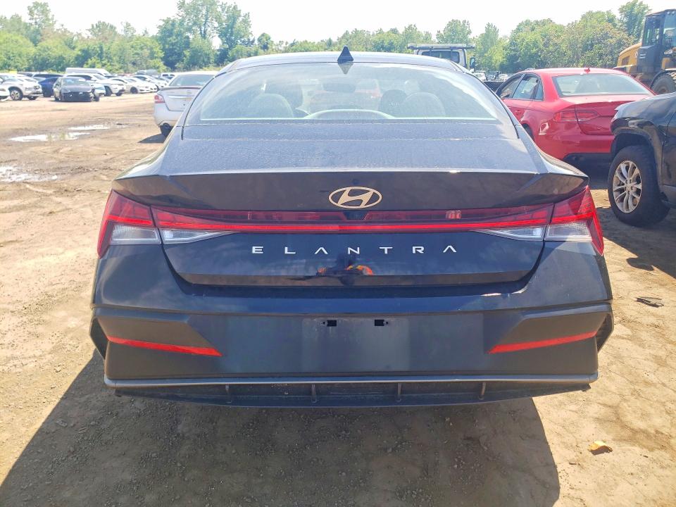 2025 Hyundai Elantra VIN KMHLS4DG9SU939242 COPART salvage auction — FRONT END, Ct - Cert Of Title-Salvage, sold $6,000 on 2026-07-17 (photo 6)