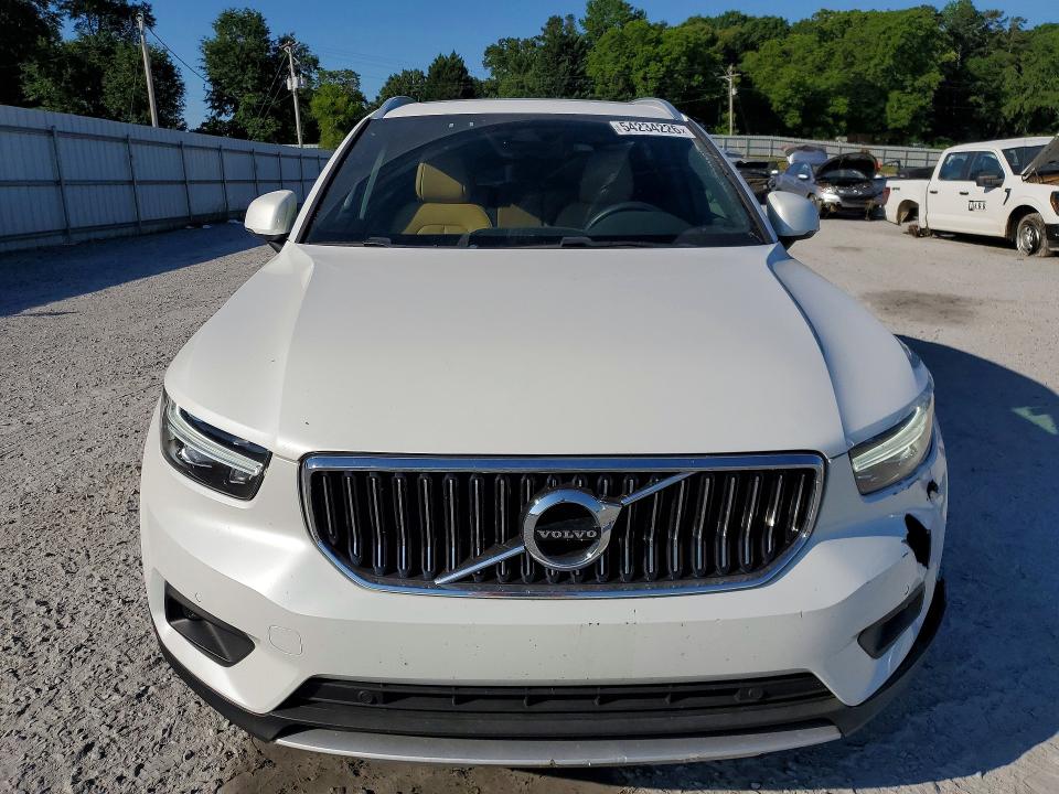 2020 Volvo Xc40 VIN YV4162UL6L2341265 COPART salvage auction — FRONT END, Nc - Salvage Certificate Of Title, sold $10,500 on 2026-07-08 (photo 5)