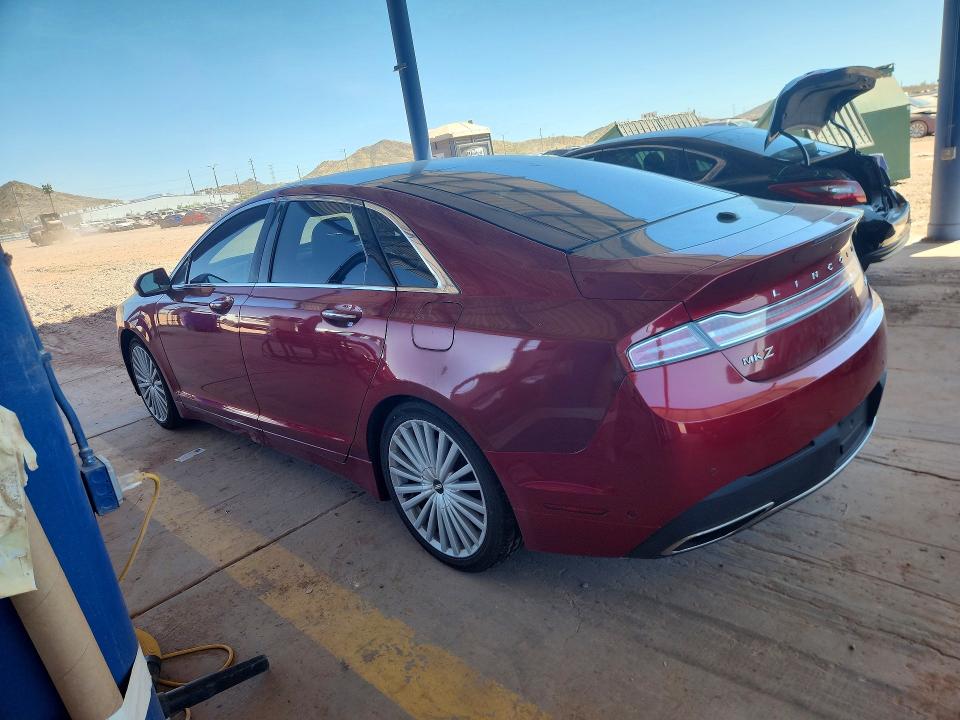 2017 Lincoln VIN 3LN6L5MU9HR607937 COPART salvage auction — PARTIAL REPAIR, Az - Cert Of Title - Salvage, sold $3,750 on 2026-07-02 (photo 2)