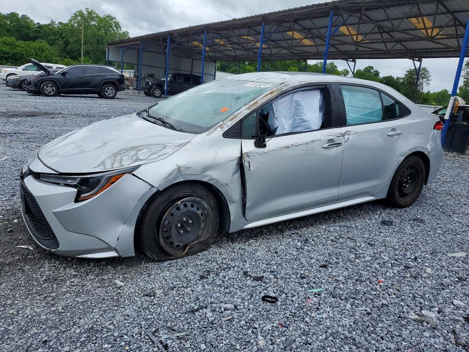 2022 Toyota Corolla VIN 5YFEPMAE2NP370012 COPART salvage auction — ROLLOVER, Ga - Cert Of Title-Salvage, sold $3,100 on 2026-07-09 (photo 1)