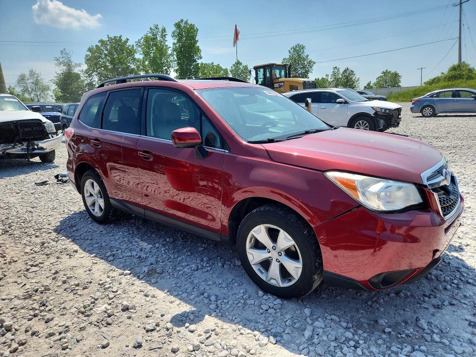 2015 Subaru Forester VIN JF2SJAHC6FH528356 COPART salvage auction — FRONT END, MI - CERTIFICATE OF TITLE, sold $3,000 on 2026-07-30 (photo 4)