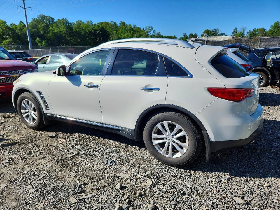 2013 Infiniti Fx VIN JN8CS1MW5DM173110 COPART salvage auction — MINOR DENT/SCRATCHES, Id - Salvage Certificate Of Title, sold $2,700 on 2026-07-17 (photo 2)