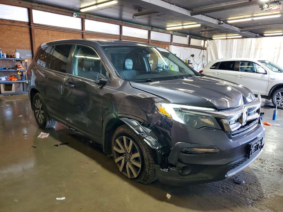 2020 Honda Pilot VIN 5FNYF6H53LB013304 COPART salvage auction — FRONT END, PA - CERTIFICATE OF SALVAGE, sold $4,900 on 2026-07-02 (photo 4)