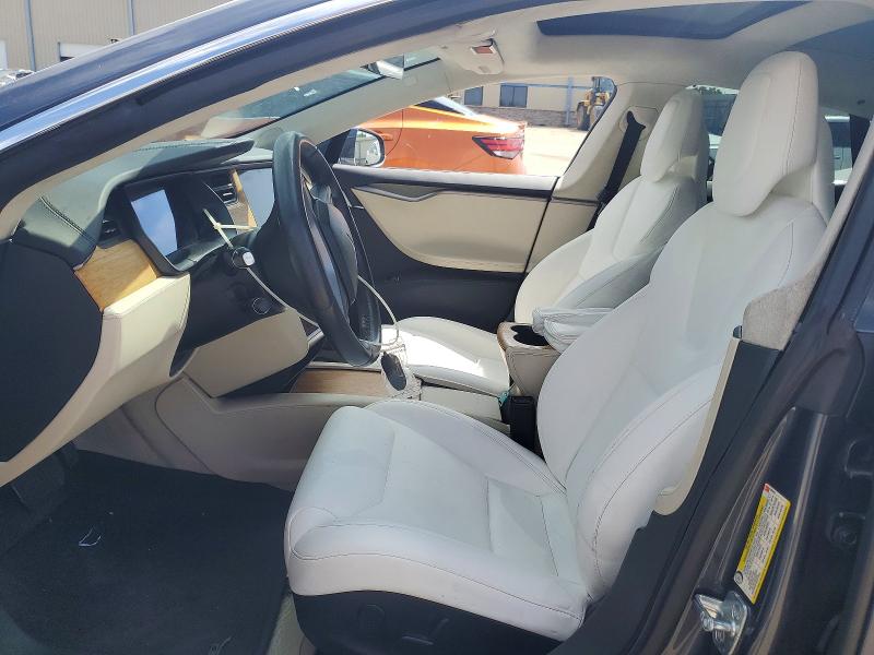 2018 Tesla Model s VIN 5YJSA1E26JF296053 COPART salvage auction — FRONT END, TX - SALVAGE VEHICLE TITLE (P), sold $6,500 on 2026-07-16 (photo 7)