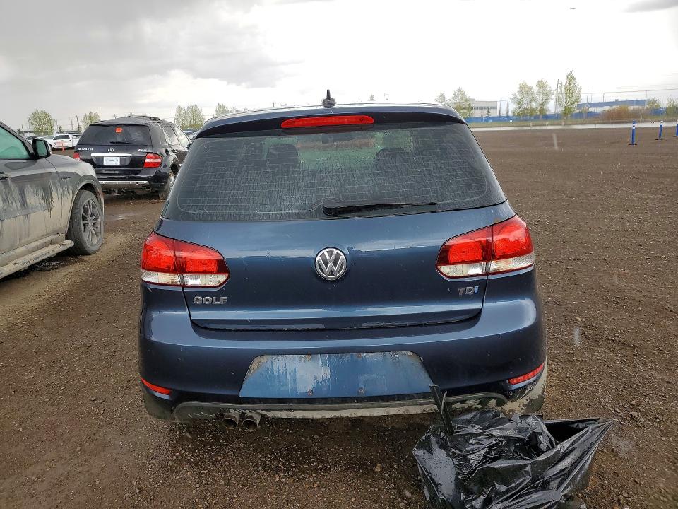 2012 Volkswagen Golf VIN WVWDM7AJ5CW082735 COPART salvage auction — FRONT END, Ab - Bos - Salvage, sold $200 on 2026-07-28 (photo 6)