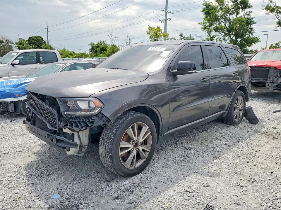 2019 Dodge Durango VIN 1C4SDJCT6KC817547 COPART salvage auction — FRONT END, Fl - Certificate Of Title, sold $9,100 on 2026-07-27 (photo 1)
