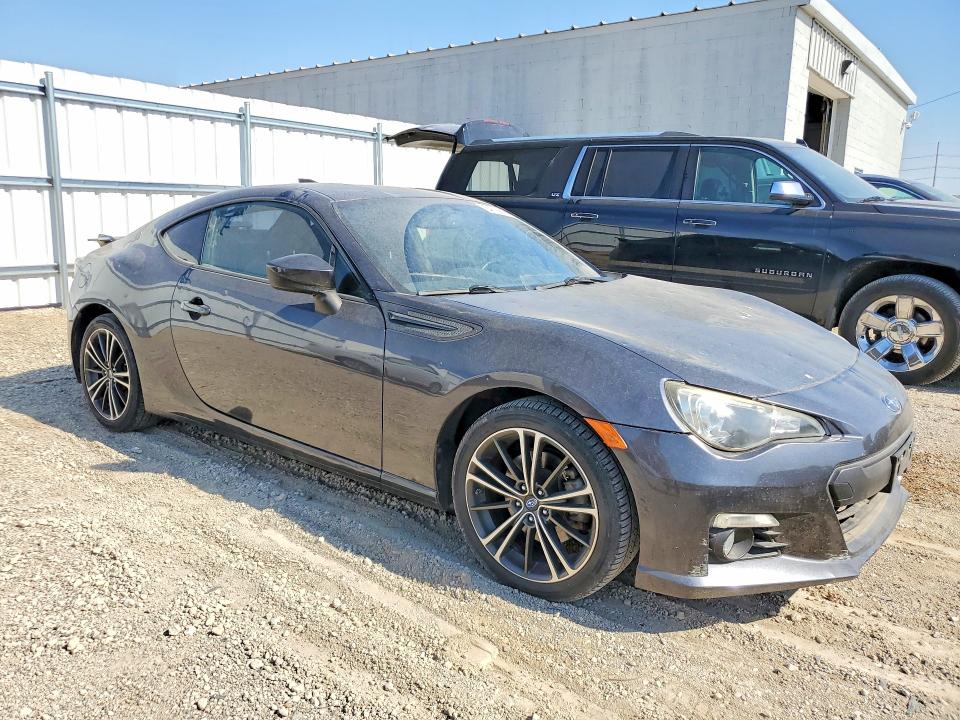 2014 Subaru Brz VIN JF1ZCAC10E9603807 COPART salvage auction — HAIL, Ia - Cert Of Title-Salvage Title, sold $6,300 on 2026-07-15 (photo 4)