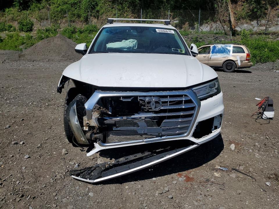 2020 Audi Q5 VIN WA1ANAFY2L2041807 COPART salvage auction — FRONT END, NY - MV-907A SALVAGE CERTIFICATE, sold $5,500 on 2026-07-02 (photo 5)