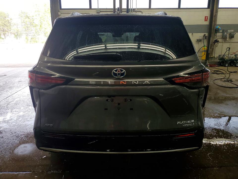 2024 Toyota Sienna VIN 5TDESKFC0RS151511 COPART salvage auction — FRONT END, Il - Certificate Of Title, sold $26,500 on 2026-07-07 (photo 6)